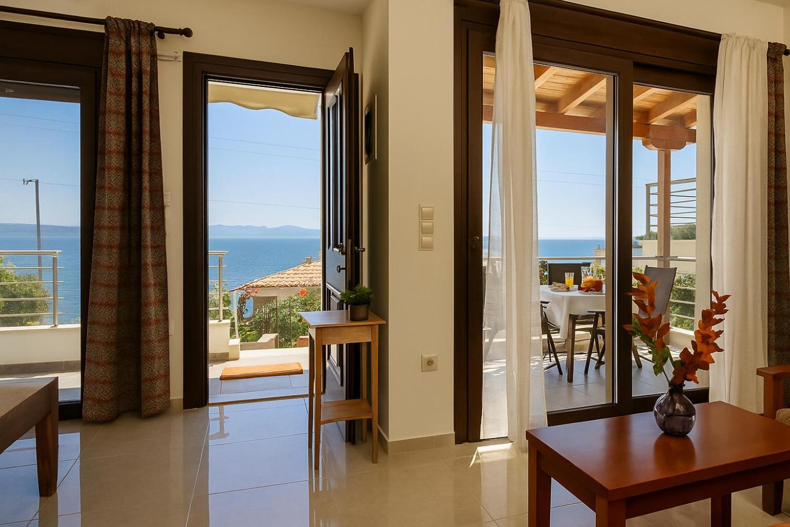 Seaside Getaway - Aelia Villa'S Dreamy Paradise Petalidi Exterior photo